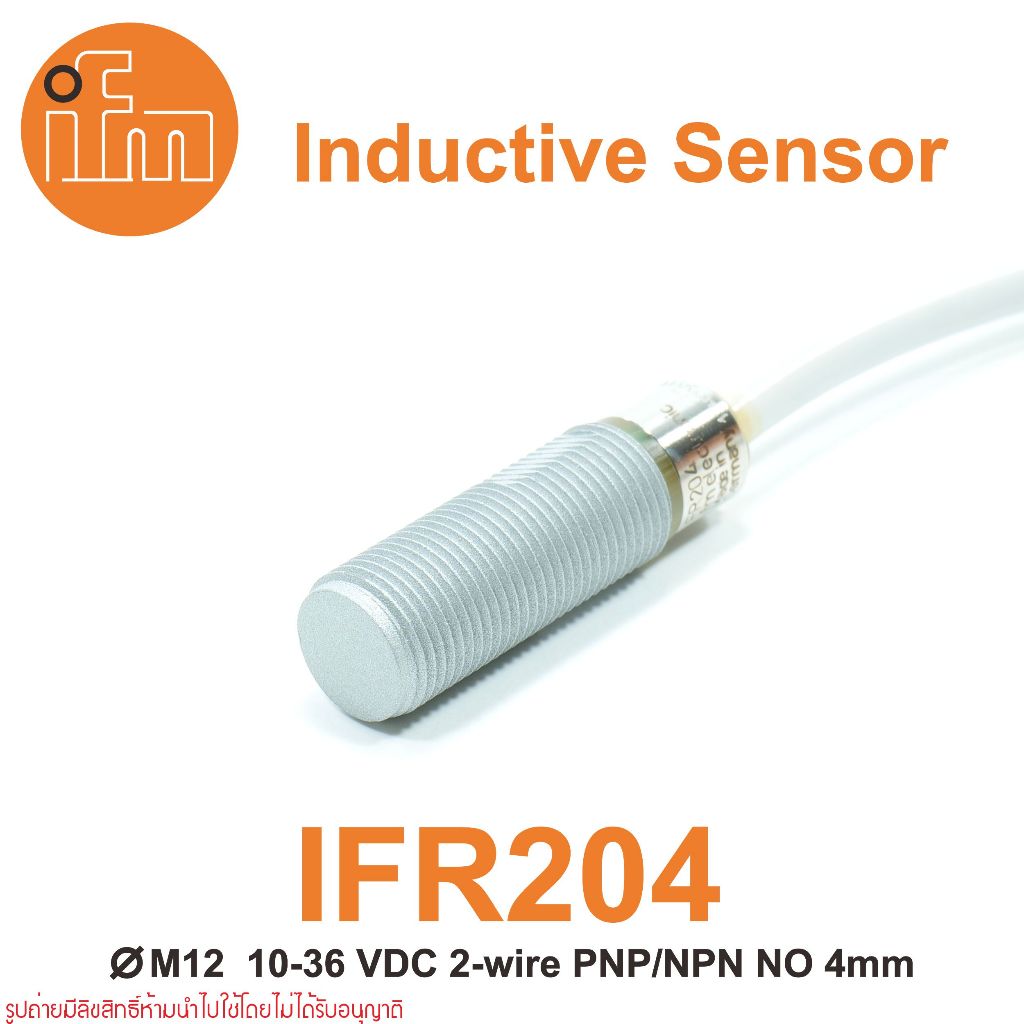 IFM IFR204 IFM Inductive Full-Metal Sensor