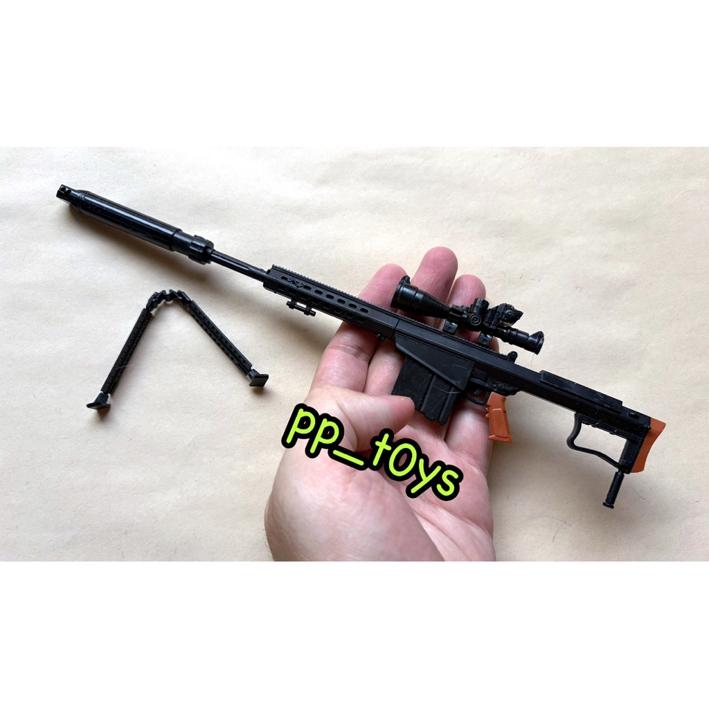 โมเดลสไนเปอร์ Barrett M82A1 sniper military U.S. 1:6 figure