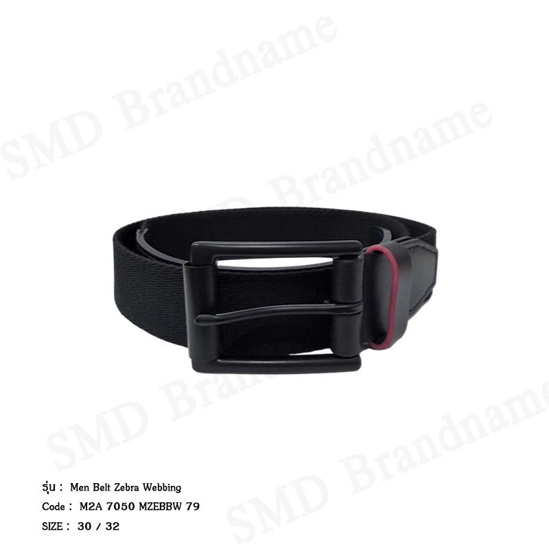 Paul Smith เข็มขัดผู้ชาย รุ่น Men Belt Zebra Webbing Code: M2A 7050 MZEBBW 79