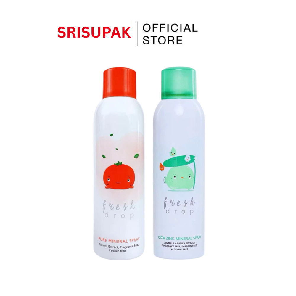 เฟรชดรอป สเปรย์น้ำแร่ Fresh Drop มี 2สูตร