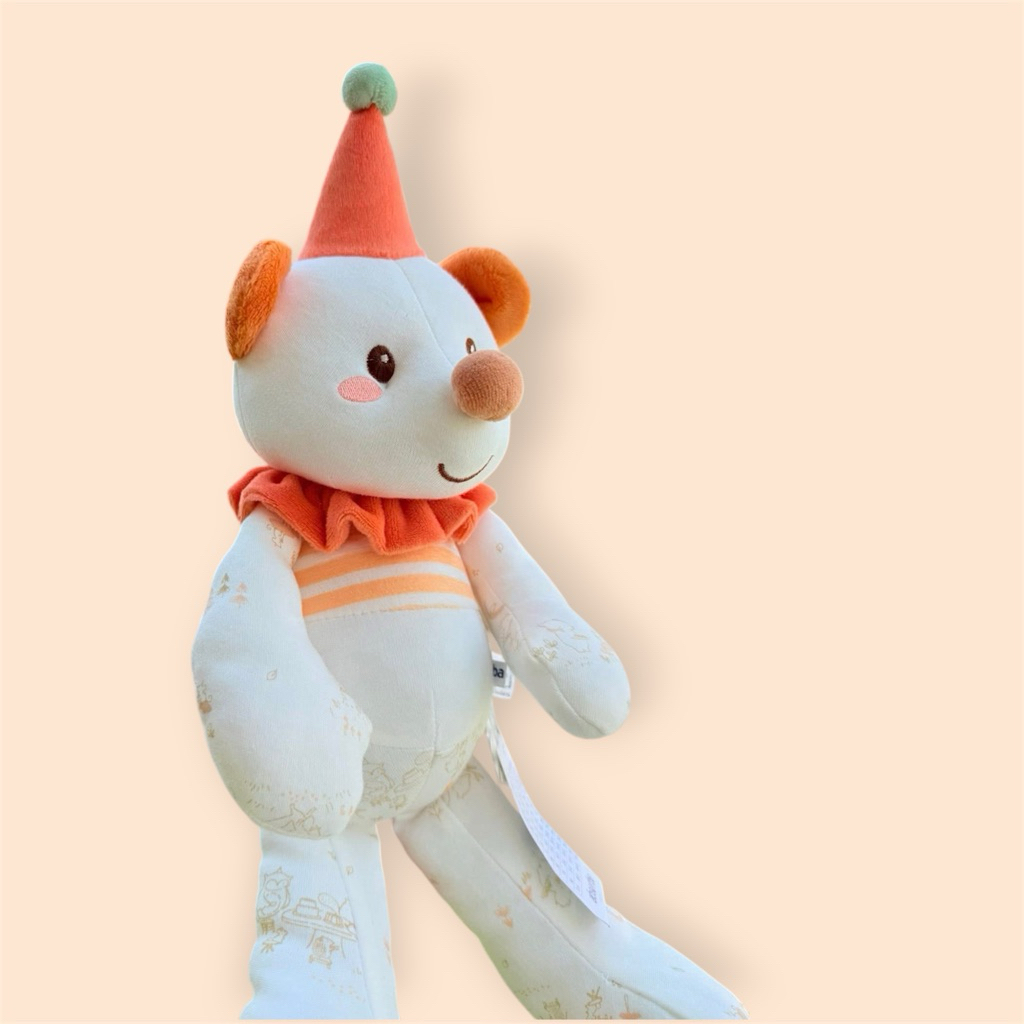 Absorba ตุ๊กตาเด็กแรกเกิด ใช้กอด น่ารักมาก สีส้ม Absorba Size 16นิ้ว