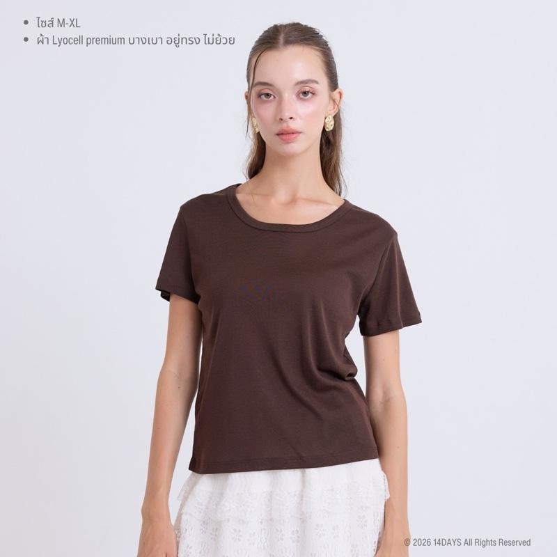 รุ่น Summer เสื้อยืด ผ้าเบาสบาย ทรงสวย ระบายอากาศดี
