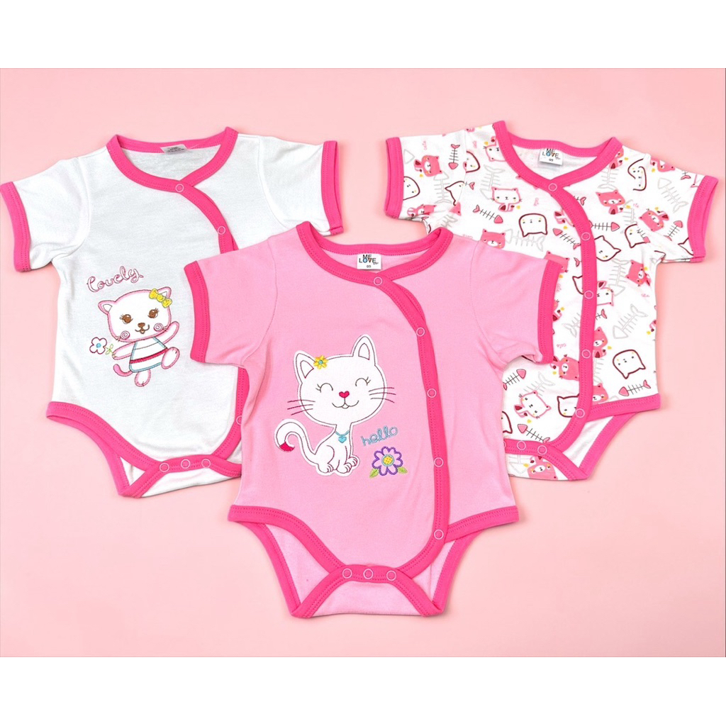 เสื้อบอดี้สูทแพค3 พร้อมส่ง
