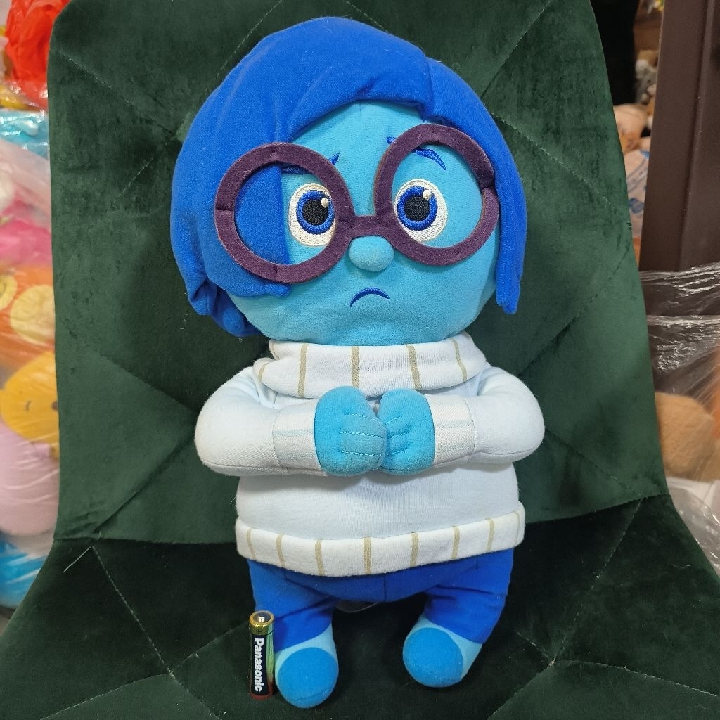 ตุ๊กตาเศร้าซึม Sadness Inside Out Disney Pixar Plush Doll