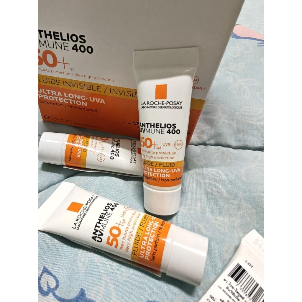 ขนาด3 ml- La Roche-Posay Anthelios Invisible Fluid Sunscreen SPF 50+ PA+++