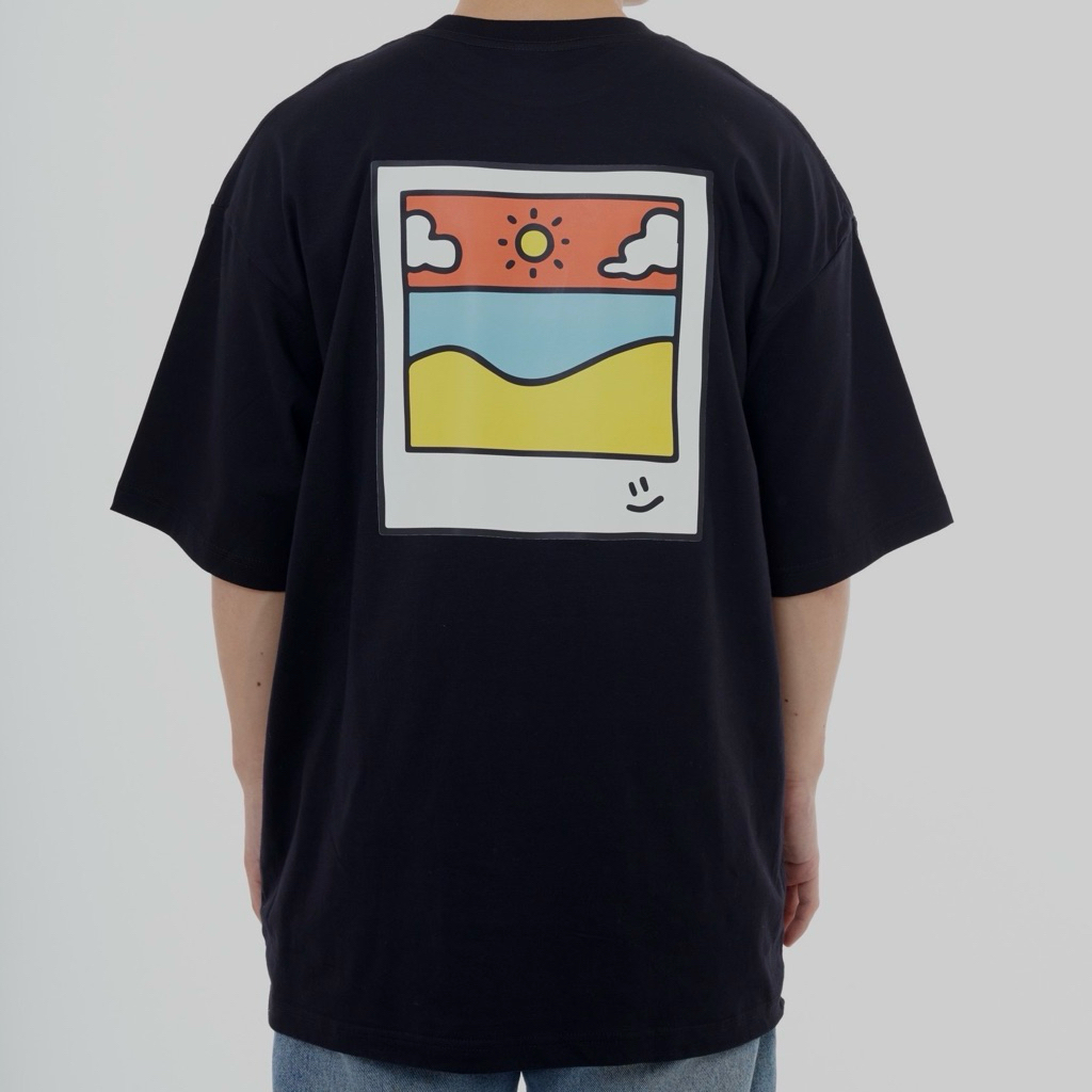 myyoungs - summer black(oversized) เสื้อยืดโอเวอร์ไซส์