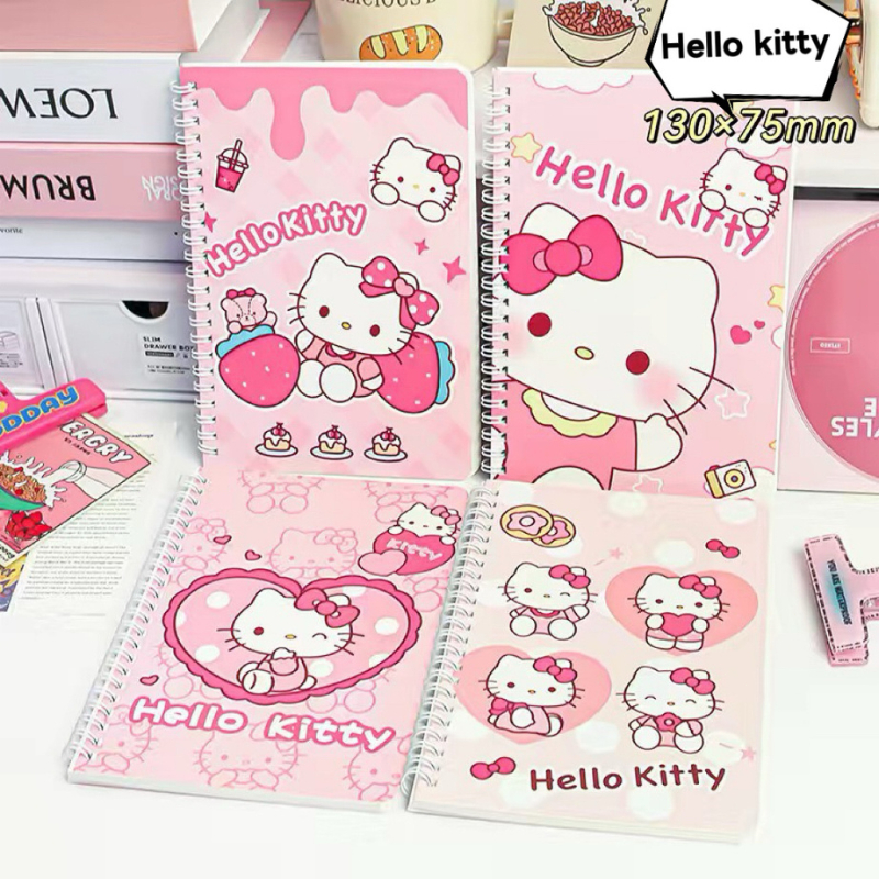 พร้อมส่งกรุงเทพ สมุดโน้ตA5 ลายการ์ตูน Hello Kitty น่ารัก สำหรับนักเรียนโรงเรียน เขียนสบาย Notebook