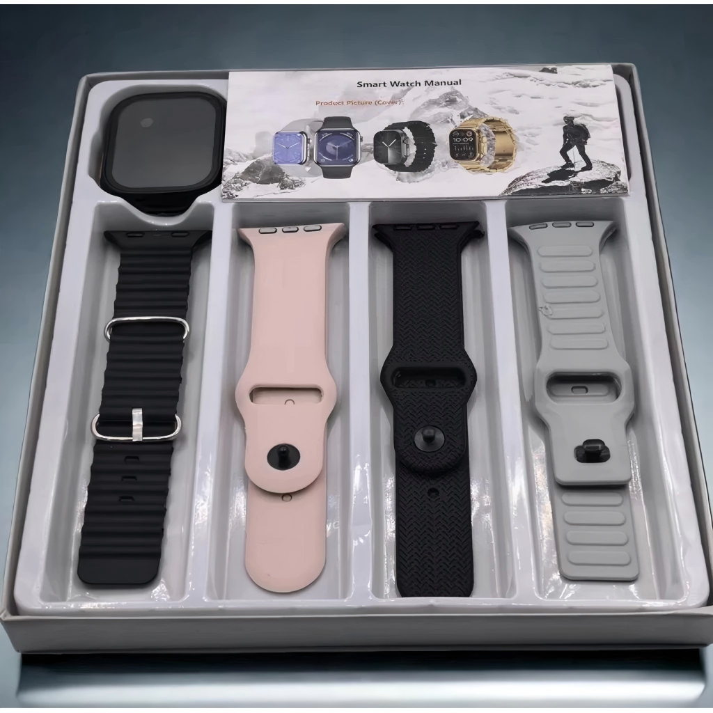 7. T20 Ultra 2 4-in-1 Smart Watch บลูทูธ 5.2 โทรฟังเพลงได้