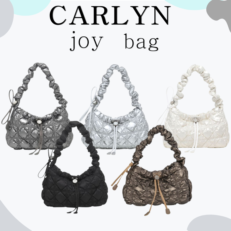 พร้อมส่ง CARLYN กระเป๋า Joy ปรับสายได้  สีเมทัลลิกสวย ๆ ของแท้   พร้อมส่งด่วน – โปรปัง