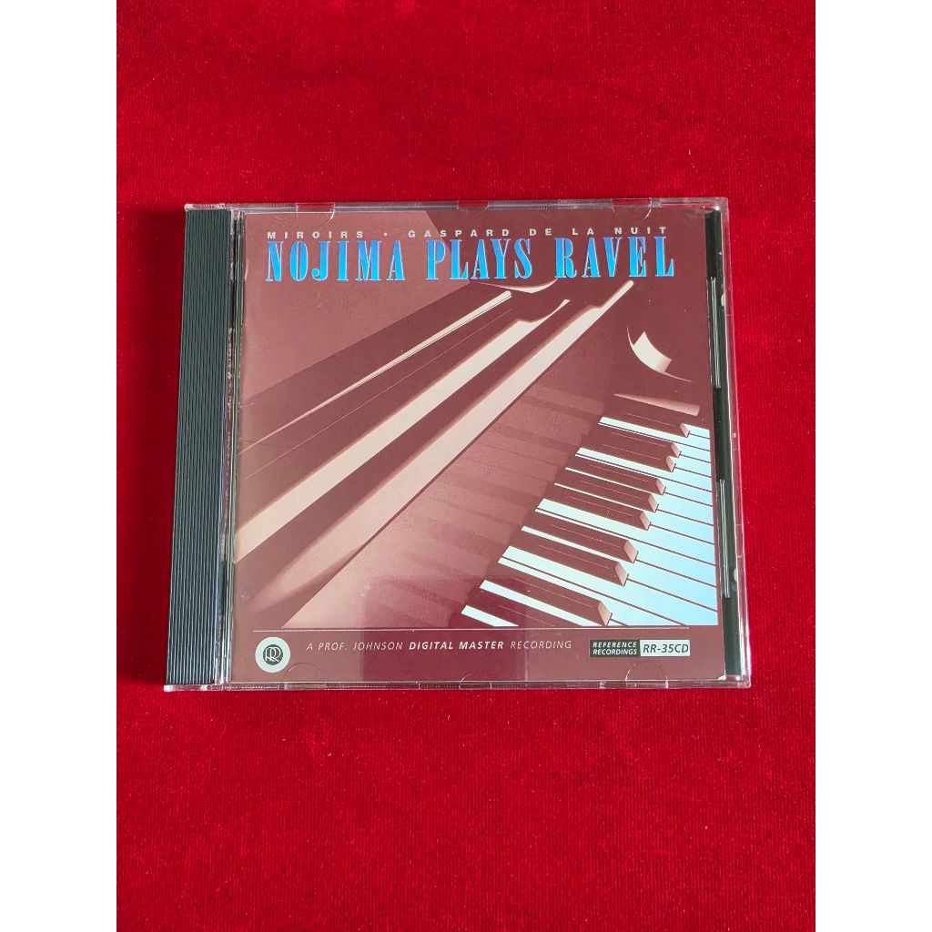 "Rares" แผ่นค่าย Reference Recordings (G1-009) : Nojima Minoru NOJIMA PLAYS RAVEL