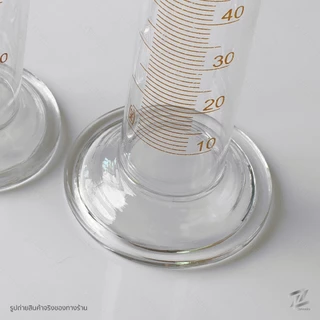 กระบอกตวงปริมาตร Graduated Cylinder Glass กระบอกตวง แบบแก้ว