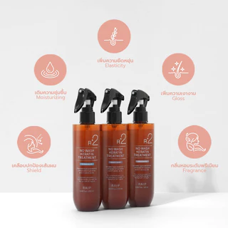 RAIP LAB R2 No Wash Keratin Treatment 250ml ทรีทเม้นต์ “ไม่ต้องล้างออก”