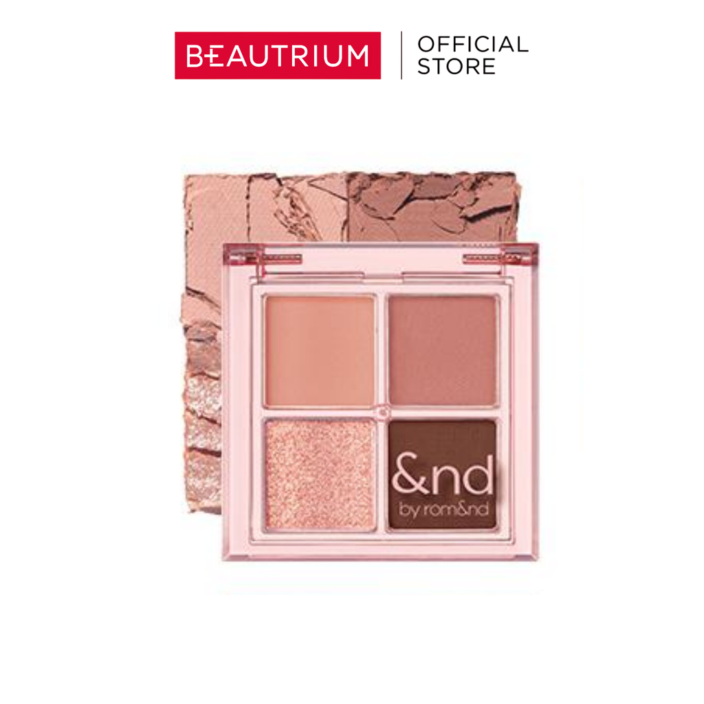 &ND BY ROM&ND Mellow Eye Palette อายแชโดว์ 2.4g