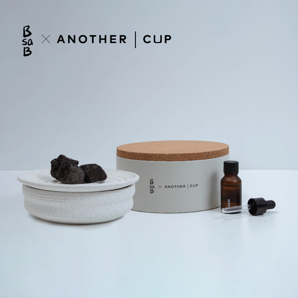 BsaB x Another Cup Aroma Set ชุดถ้วย Another Cup พร้อมหินภูเขาไฟ + Concentrate Pure Oil 1 ชิ้น