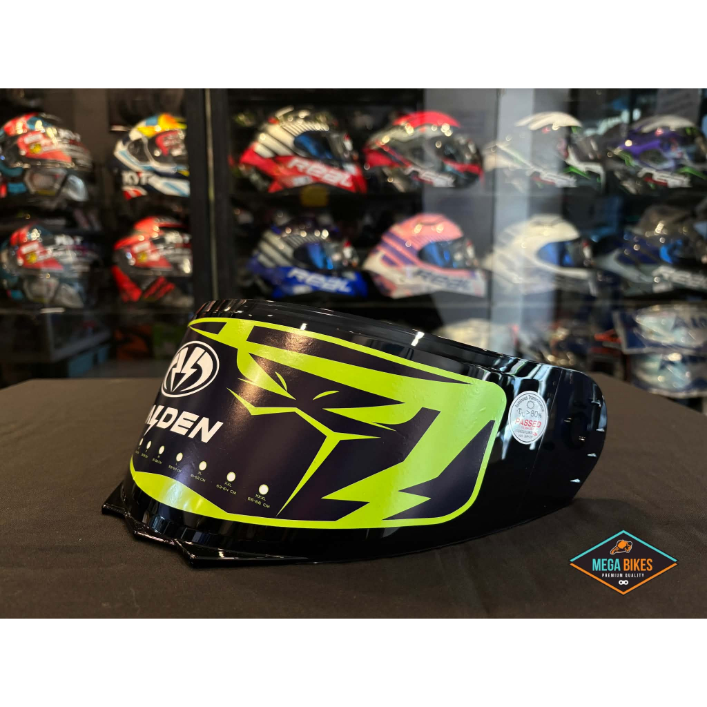 ชิลด์หน้าหมวกกันน็อค Raiden Defence XR Visor Raiden helmet