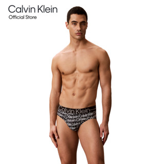 CALVIN KLEIN กางเกงในผู้ชาย Icon Microfiber Stretch Metallic…