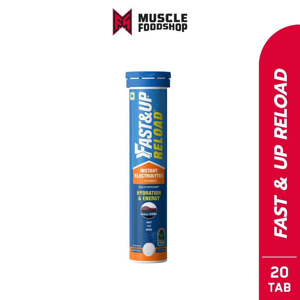 Fast & Up Reload Electrolytes (Effervescent Tablets) 20 Tabs มี 3 รสชาติ