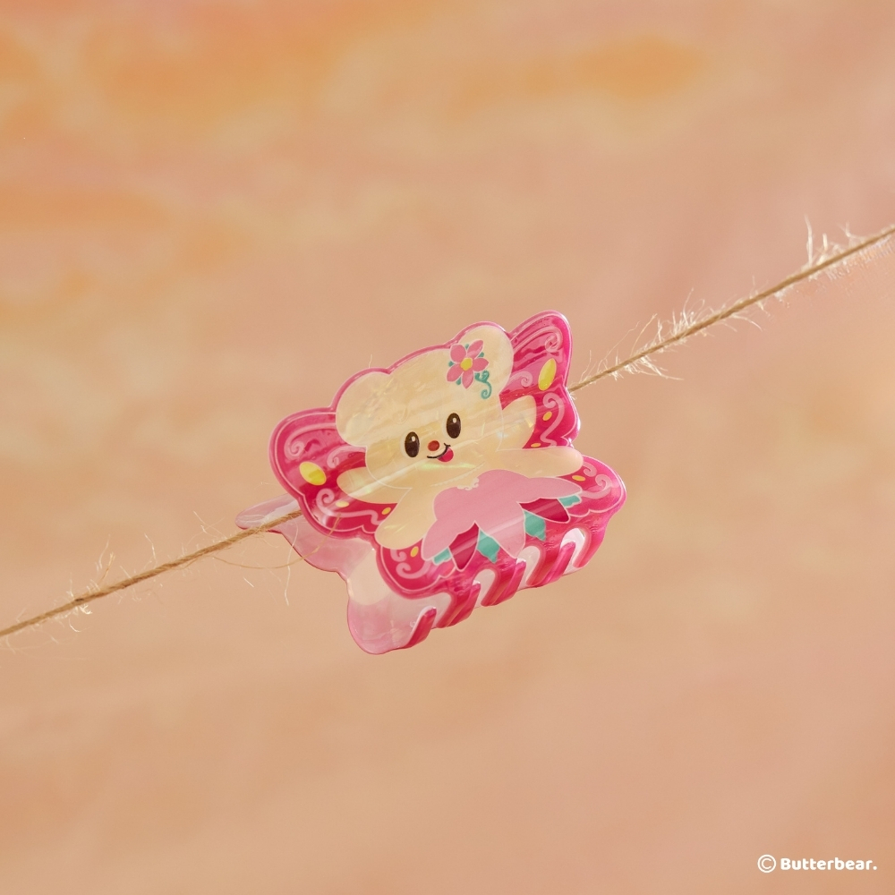 กิ๊บน้องเนยนางฟ้าผีเสื้อ (Butterbear Hair Claw Clip ButterflyFairy)