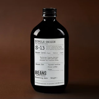 BEANS Coffee Roaster | S-13 Single Specialty เมล็ดกาแฟคั่วอ่อนขนาด 180 g.