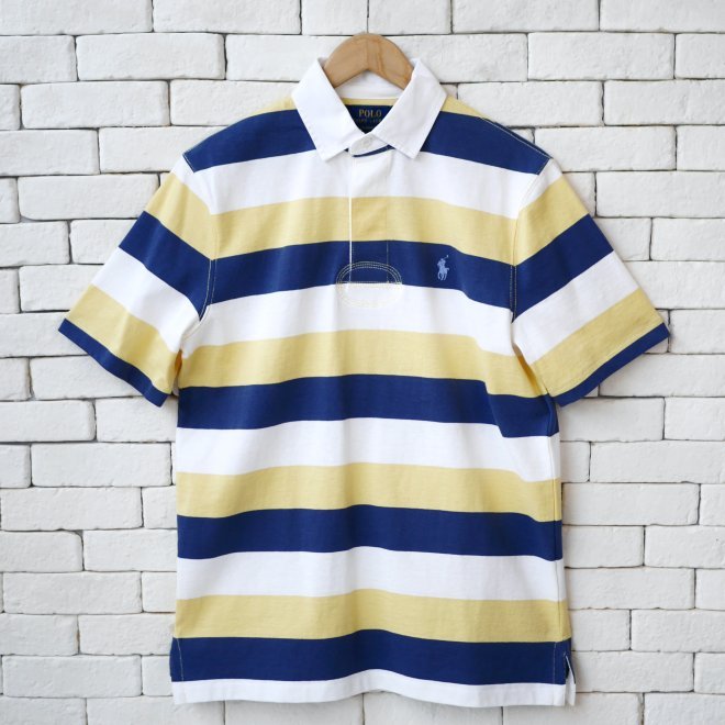 POLO RALPH LAUREN CLASSIC FIT SHORT-SLEEVE RUGBY SHIRT