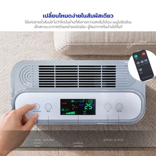 Kashiwa เครื่องฟอกอากาศ รุ่น AP-007 เครื่องฟอก ฟอกอากาศ HEPA H13 กรองฝุ่น PM2.5