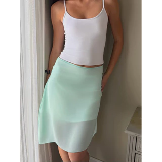 Benabaker Clara Skirt - กระโปรงชีฟอง กระโปรงซีทรู