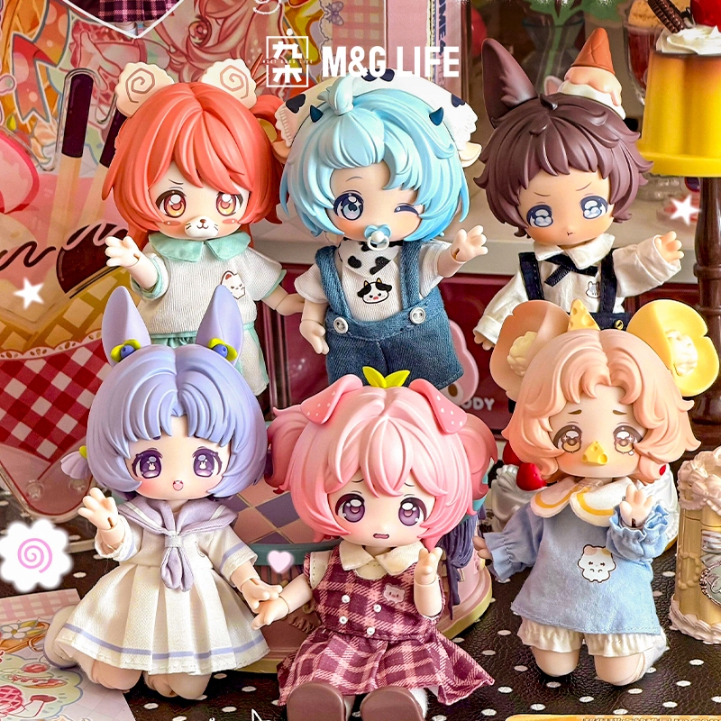 M&G Life x Bonnie Dessert Kindergarten Series Articulated Figure 1pcs BJD Blind Boxes