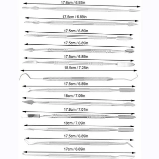 12 Pcs Wax Carvers Set Double Ended Wax eling Sculpting Tools Picks Polymer Pottery Clay Carving Tool