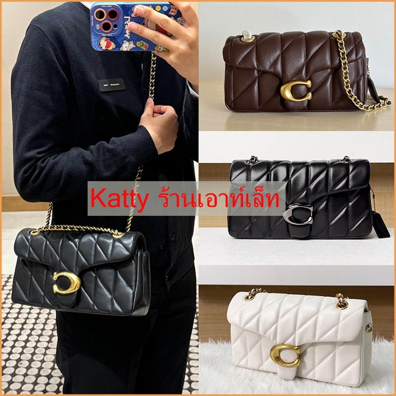Outlet กระเป๋าถือผู้หญิงแบบมีโซ่ รุ่น Tabby กระเป๋าสะพายไหล่ กระเป๋าครอสบอดี้ 20CM/26CM – โปรปัง