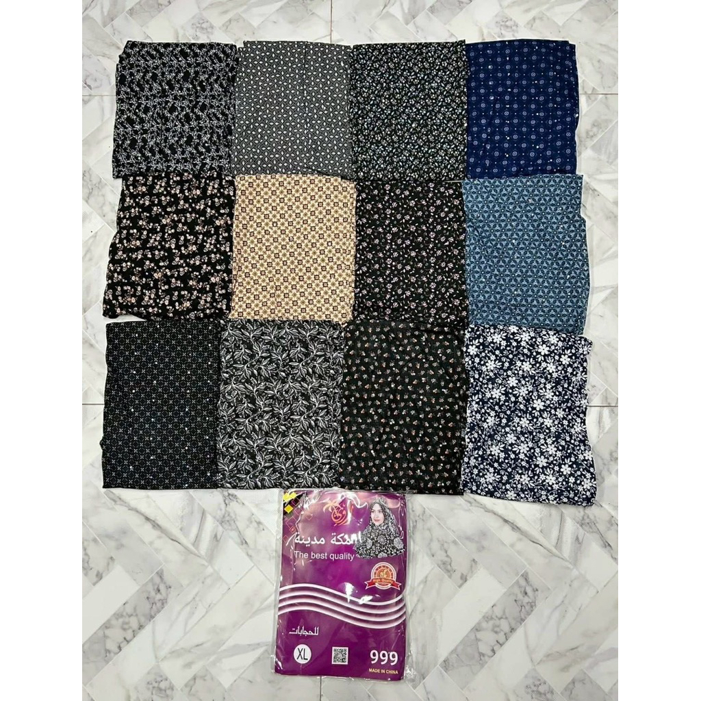 ผ้าคลุมเมกกะ Size XL  (ราคาขายยกมัด) ลายใหม่ล่าสุด