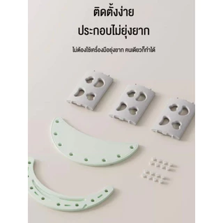 ชุดปีนป่าย ชุดปีนป่ายเด็ก สไลเดอร์+เก้าอี้โยก อุปกรณ์เล่นเด็กปลอดภัย สำหรับเด็กทารก 3-in-1 1-6 ปี