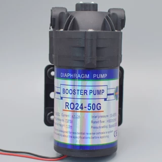 ปั๊มน้ำ RO ขนาด 50 GPD ปั๊มเงียบ Diaphragm Pump ใช้กับระบบเครื่องกรองน้ำ RO อะไหล่เครื่องกรองน้ำ