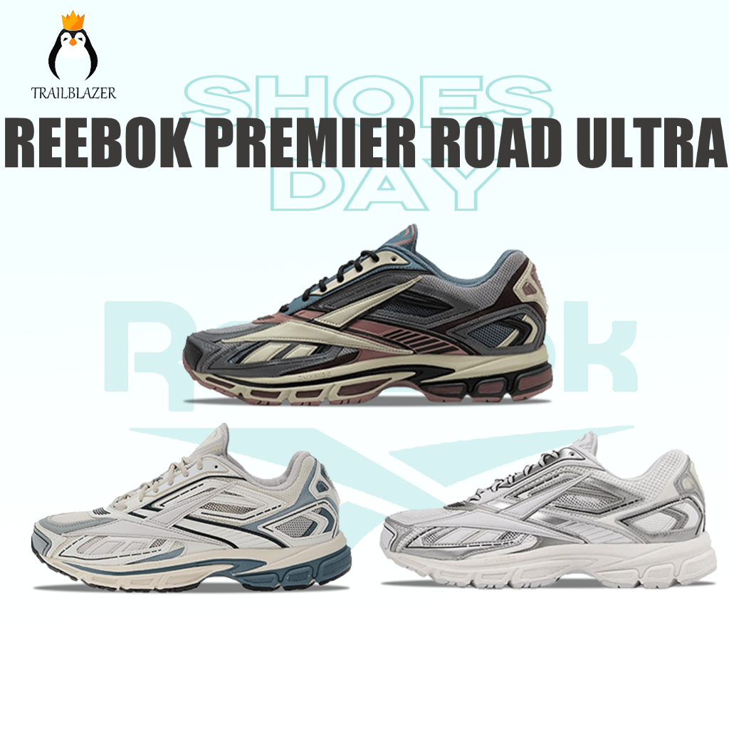 🌏【ของแท้ 100%】🎉 Reebok Premier Road ULTRA RMIA06BC99MAT002-0178/RMIA06BC99MAT0010507/RMIA06BC99MAT0014530  รองเท้ากีฬา