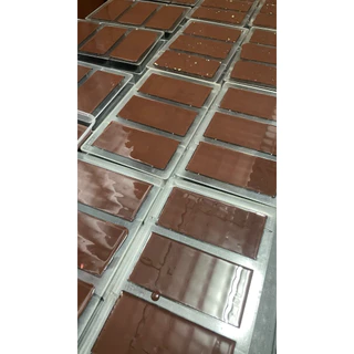 ดาร์กช็อกโกแลต (Dark Chocolate 100%)ช็อกโกแลตแท้ Homemade ไม่มีน้ำตาล ขนาด 70 กรัม