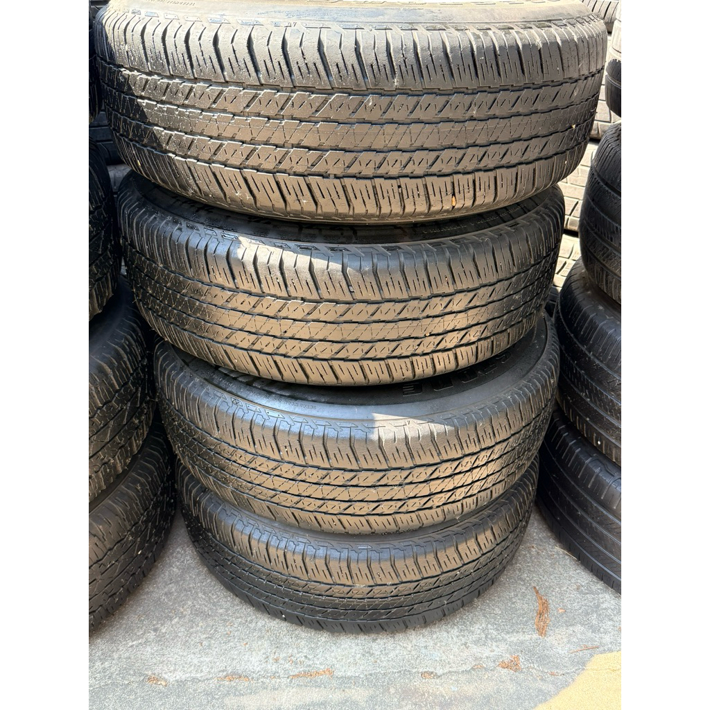 ยางมือสอง 245/65/17 Bridgestone HT684 ปี19 ราคาต่อเส้น