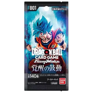 รับประกัน[สินค้าแท้/ส่งด่วน]แบบซองใหม่Dragonball Card Game Fusion World FB01-FB10[Ver Jp]สินค้าแท้100% ส่งจากไทย
