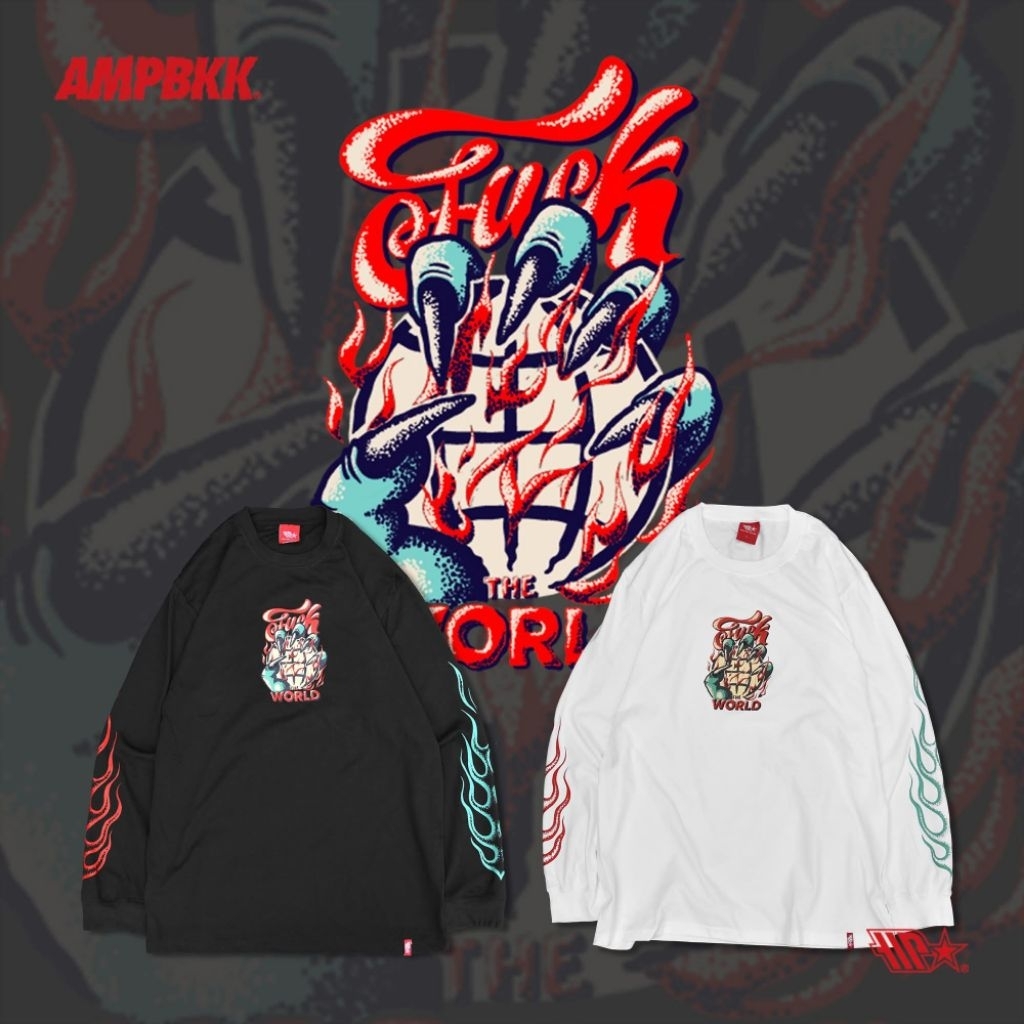 A.M.P. เสื้อแขนยาว "FTW" Long Sleeve Tee