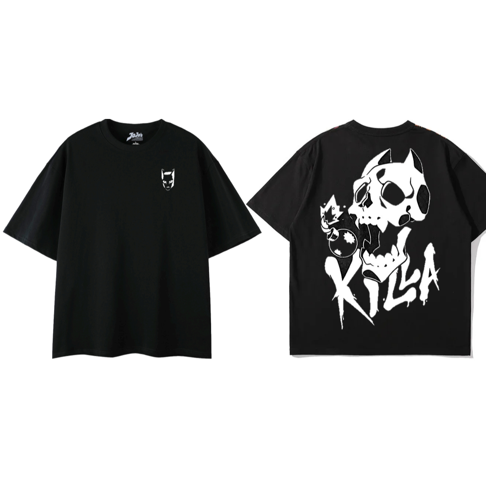 เสื้อยืดการ์ตูนโจโจ้ล่าข้ามศตวรรษ#เสื้อคนอ้วน#เสื้อjojoไซด์ใหญ่#เสื้อบิ๊กไซด์#jojotheadventuretshirt