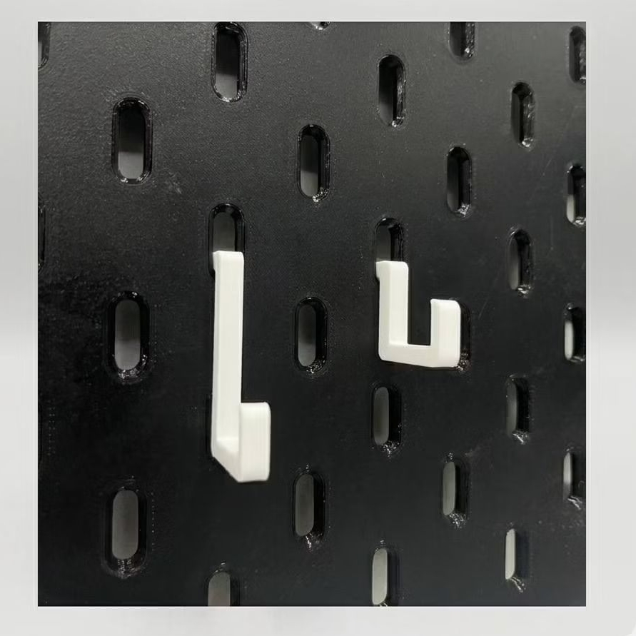 ตะขอแขวน [ชุด 6 ชิ้น] สำหรับบอร์ด IKEA Skadis - งาน 3D Print (Hooks [Set of 6] for IKEA Skadis)