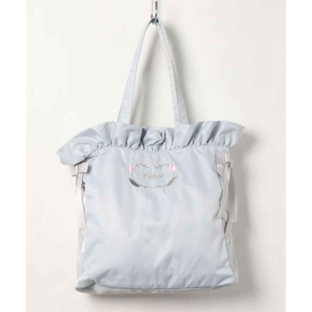 กระเป๋า axes femme POETIQUE สีฟ้าอ่อน มือสอง ของแท้ (อ่านรายละเอียดก่อนสั่งซื้อ)