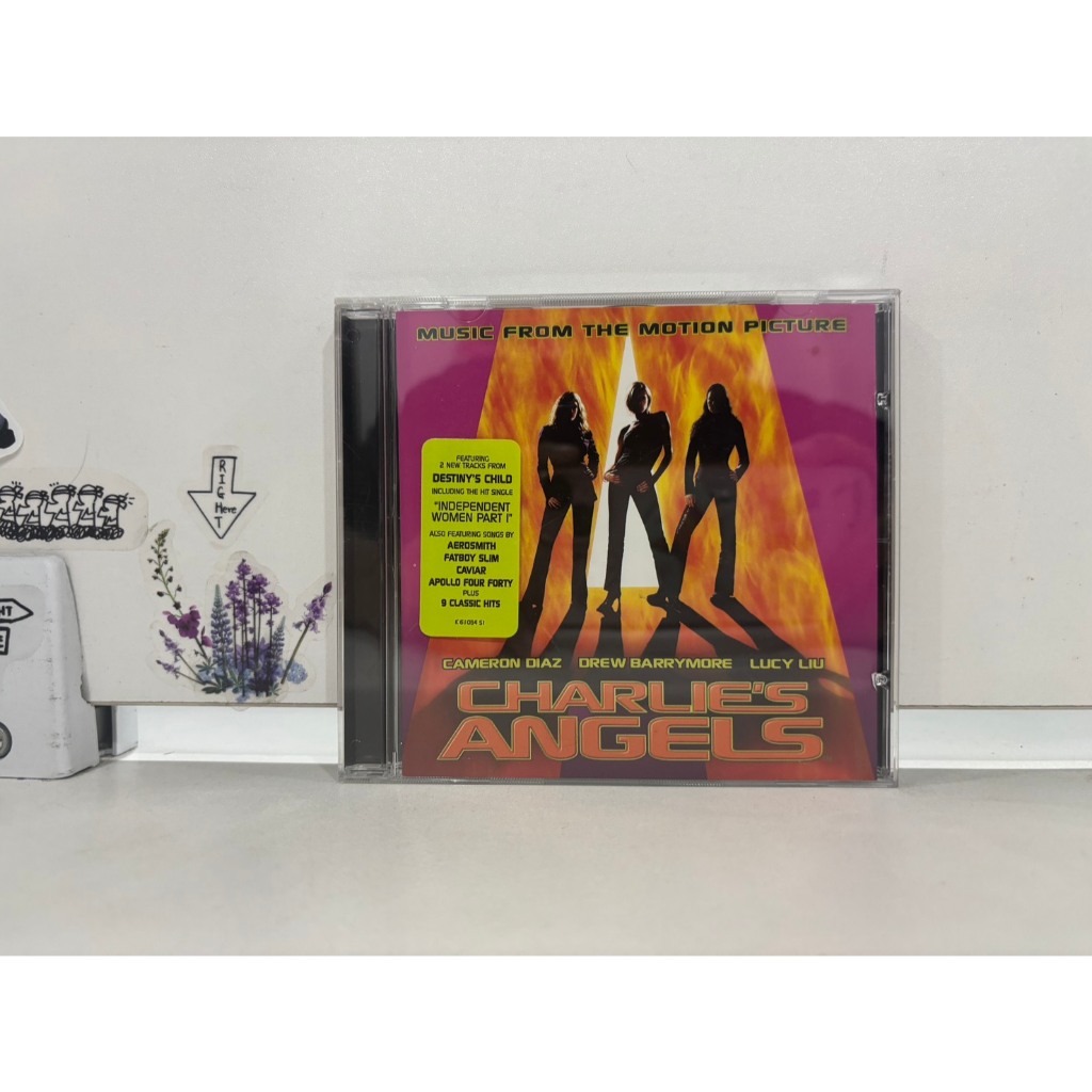 1 CD  MUSIC  ซีดีเพลงสากล    CHARLIE'S ANGELS MUSIC FROM THE MOTION PICTURE     (B16B31)