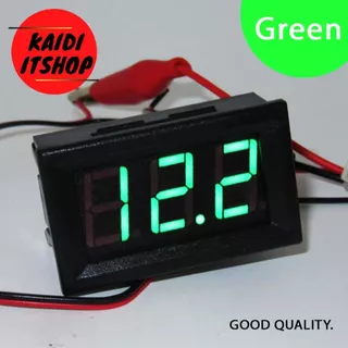 ตัววัดโวลท์ แบบดิจิตอล DC 4.5 - 30.0 V (Mini 0.36 inch DC 4.5V-30V 2-Wire LED Digital Display Panel Battery Voltmeter fo