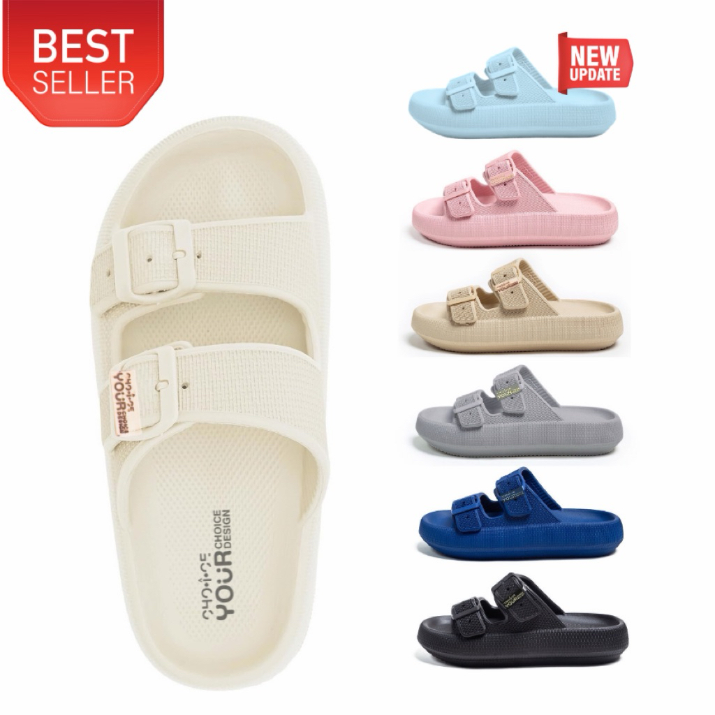 ขายดีอันดับ 1🔥รองเท้าสุขภาพ CHO-I-CE  รุ่นสวม Double Strap Softness  ☁️ นุ่ม เบา สบายเท้า