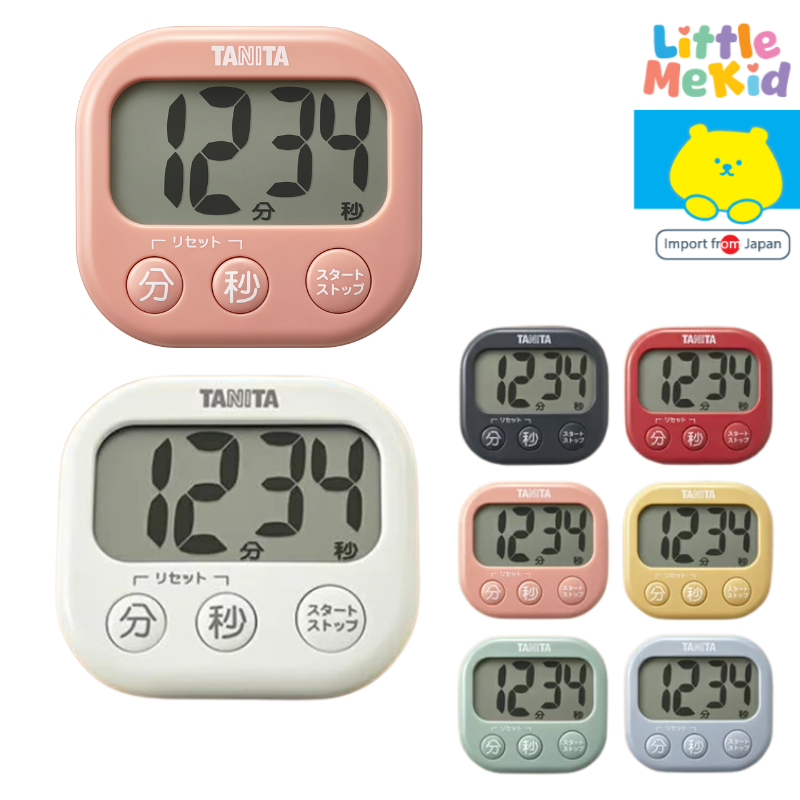 Tanita นาฬิกาจับเวลาดิจิทัล รุ่นใหม่ TD-429 เครื่องจับเวลาทำอาหาร ทำขนม หน้าจอใหญ่ ตัวเลขชัด