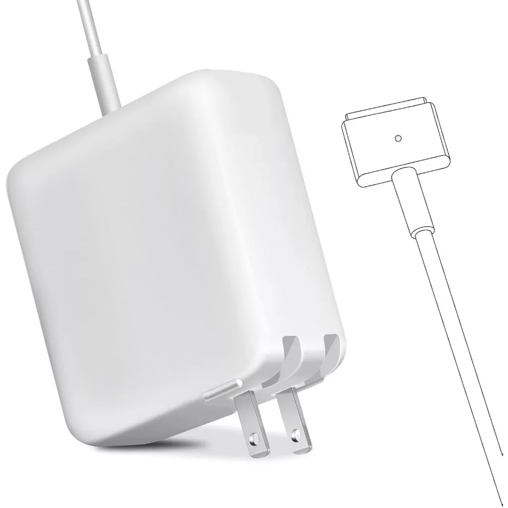 อะแดปเตอร์โน๊ตบุ๊ค Mac air/pro Charger 45/60/85W Mag 2 T-Tip 13 inch 2012-2017 A1398 Power Adapter