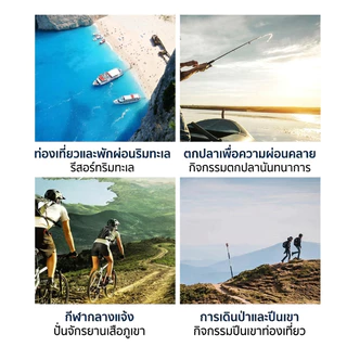 หมวกพัดลมพลังงานแสงอาทิตย์ หมวกกันแดด ถอดออกได้ การชาร์จ USB สําหรับเดินป่า ตกปลา หมุนได้ 360 องศา