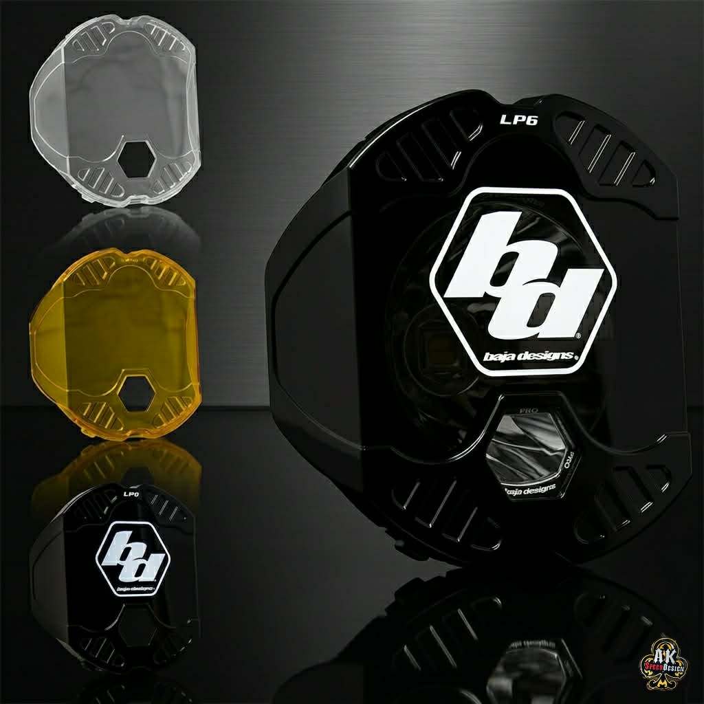 Baja Designs - LP6 Rock Guard การ์ดกันหินสำหรับ LP6 LED Harley