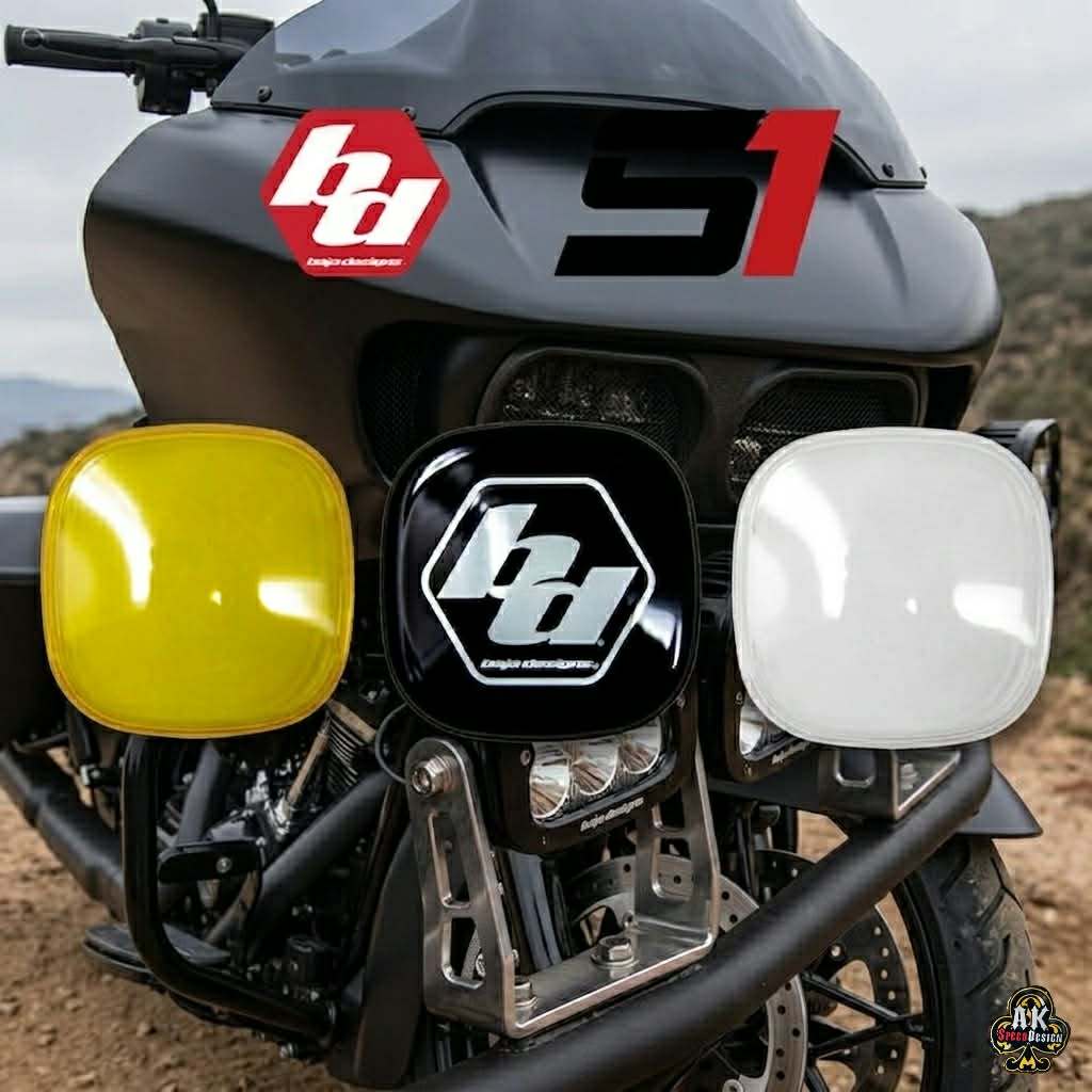 Baja Designs - S1 Single Rock Guard การ์ดกันฝุ่นสำหรับ ไฟ S1 LED Harley