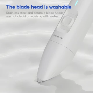MeeGoo เครื่องตัดขนสัตว์เลี้ยง Pet Trimmer แบบไร้สาย เสียงเบา สำหรับสัตว์เลี้ยง แมว สุนัข