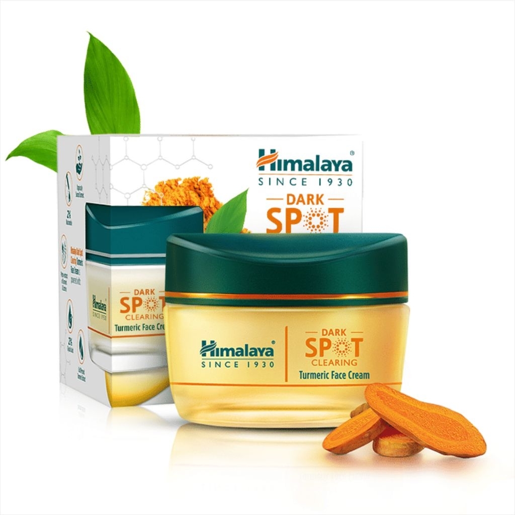 Himalaya Durk spot Turmarec face cream 50g ครีมบำรุงผิวหน้าลดจุดด่างดำสูตรขมิ้นชันจากหิมาลายา